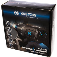 Пневматический ударный гайковерт KING TONY 33461-100