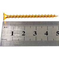 Саморез по дереву для ГКЛ Метизный двор 3,5x51, желтый, цинк, Ph2, 250 шт. 4690441028228