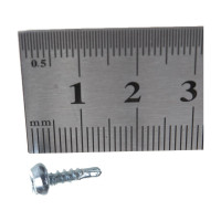 Саморез клоп Метизный двор 3,5x11 оцинкованный, сверло 20 шт. 4607173902955