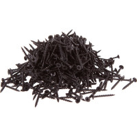 Саморез по дереву для ГКЛ Метизный двор 3,5х35, крупная резьба, оксидированный уп. 1 кг 4690441020666