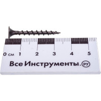 Саморез по дереву для ГКЛ Метизный двор 3,5x32, крупная резьба, оксидированный, 30 шт. 4607173900593