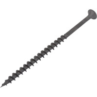 Саморез по дереву для ГКЛ Метизный двор 4,8x89, крупная резьба, оксидированный, 100 шт. 4607159062543