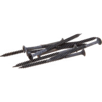 Саморез по металлу для ГКЛ Метизный двор 4,2x70, частая резьба, оксидированный, 10 шт. 4690441000361