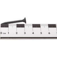 Саморез по металлу для ГКЛ Метизный двор 3,5x32, частая резьба, оксидированный, 500 шт. 4607159062208