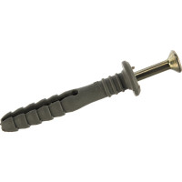 Дюбель-гвоздь с бортиком Метизный двор 6x40, 12 шт. 4607173902511