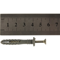 Дюбель-гвоздь с бортиком Метизный двор 6x40, 12 шт. 4607173902511