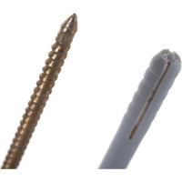 Дюбель-гвоздь с бортиком Метизный двор 6x80, 6 шт. 4607173902498