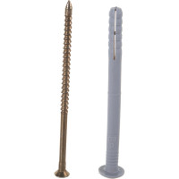 Дюбель-гвоздь с бортиком Метизный двор 6x80, 6 шт. 4607173902498