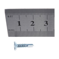 Оконный саморез Метизный двор 3,9x16 сверло, белый, 20 шт. 4690441018380