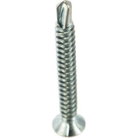 Оконный саморез Метизный двор 3,9x35 сверло, белый, 12 шт. 4690441018441