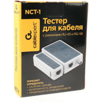 Тестер Cablexpert LAN для RJ-45, RG-58 NCT-1