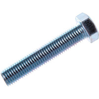 Болт с шестигранной головкой Метизный двор 16x80 DIN 933, 25 шт. 4607159065544