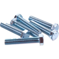 Болт с шестигранной головкой Метизный двор 16x80 DIN 933, 25 шт. 4607159065544