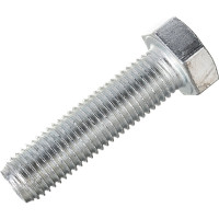 Болт с шестигранной головкой Метизный двор 16x60 DIN 933, 50 шт. 11916060