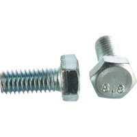 Болт с шестигранной головкой Метизный двор 6x14 DIN 933, 500 шт. 4607159064905