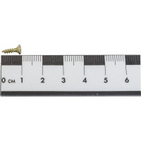 Потайной универсальный шуруп Метизный двор 2,5x10, желтый, 1000 шт. 4690441029348