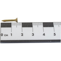 Потайной универсальный шуруп Метизный двор 2,5x16, желтый, 56 шт. 4690441018533