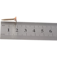 Потайной универсальный шуруп Метизный двор 3,5x20, желтый, 1000 шт. 4607159063151