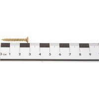 Потайной универсальный шуруп Метизный двор 3,5x30, желтый, 30 шт. 4607173900753