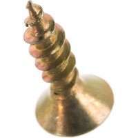 Потайной универсальный шуруп Метизный двор 4,0x16, желтый, 35 шт. 4607173900791