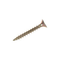 Потайной универсальный шуруп Метизный двор 4,0x30, желтый, 23 шт. 4607173900821