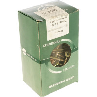 Потайной универсальный шуруп Метизный двор 6,0x70, желтый, 100 шт. 4607159063625