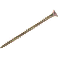 Потайной универсальный шуруп Метизный двор 4,0x60, желтый, 12 шт. 4607173900869