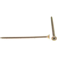 Потайной универсальный шуруп Метизный двор 4,0x70, желтый, 250 шт. 4607159063328