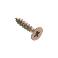 Потайной универсальный шуруп Метизный двор 4,5x20, желтый, 22 шт. 4690441018649