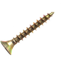 Потайной универсальный шуруп Метизный двор 4,5x30, желтый, 500 шт. 4607159063366