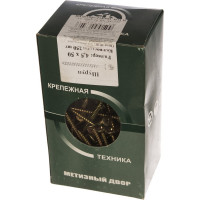 Потайной универсальный шуруп Метизный двор 4,5x50, желтый, 250 шт. 4607159063403