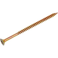 Потайной универсальный шуруп Метизный двор 4,5x80, желтый, 7 шт. 4690441018687