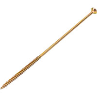 Потайной универсальный шуруп Метизный двор 6,0x200, желтый, 50 шт. 4607159063717