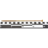 Потайной универсальный шуруп Метизный двор 6,0x200, желтый, 50 шт. 4607159063717