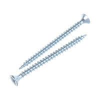 Потайной универсальный шуруп Метизный двор 3,0x40, белый, 25 шт. 4690441018885