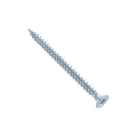 Потайной универсальный шуруп Метизный двор 3,0x40, белый, 25 шт. 4690441018885