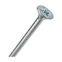 Потайной универсальный шуруп Метизный двор 6,0x200, оцинкованный, 50 шт. 4690441023254