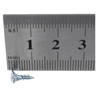 Потайной универсальный шуруп Метизный двор 3,0x10, оцинкованный, 1000 шт. 4690441021243