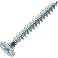 Потайной универсальный шуруп Метизный двор 4,5x40, оцинкованный, 200 шт. 4690441022356