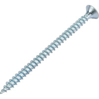 Потайной универсальный шуруп Метизный двор 4,0x60, оцинкованный, 250 шт. 4690441022158