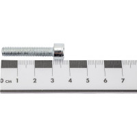 Болт с цилиндрической головкой и внутр. шестигр. Метизный двор 6x30 DIN 912. 12 шт. 4607173906366