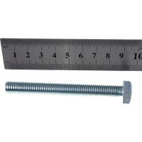 Болт с шестигранной головкой Метизный двор 10x90 DIN 933. 2 шт. 4607173906205