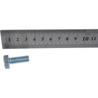 Болт с шестигранной головкой Метизный двор 10x25 DIN 933. 4 шт. 4607173906113