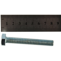 Болт с шестигранной головкой Метизный двор 10x70 DIN 933. 2 шт. 4607173906182