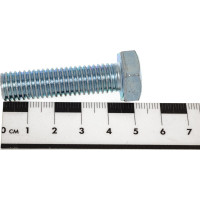 Болт с шестигранной головкой Метизный двор 12x45 DIN 933, 100 шт. 4607159065339