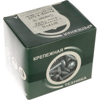 Шуруп с полукруглой головкой Метизный двор 6,3x 32 оцинкованный DIN 7981, 100 шт. 4690441025753