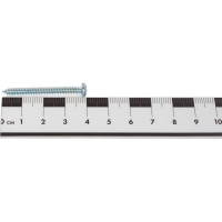 Шуруп с полукруглой головкой Метизный двор 3,5x38 оцинкованный DIN 7981, 500 шт. 4690441024718