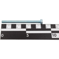 Болт с шестигранной головкой Метизный двор 6x80 DIN 933, 200 шт. 4607173906267