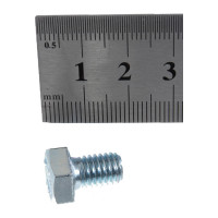 Болт с шестигранной головкой Метизный двор 8x12 DIN 933. 4 шт. 4607173906298