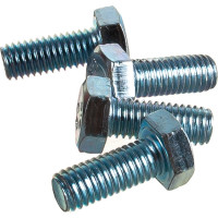 Болт с шестигранной головкой Метизный двор 8x20 DIN 933. 4 шт. 4607173906007